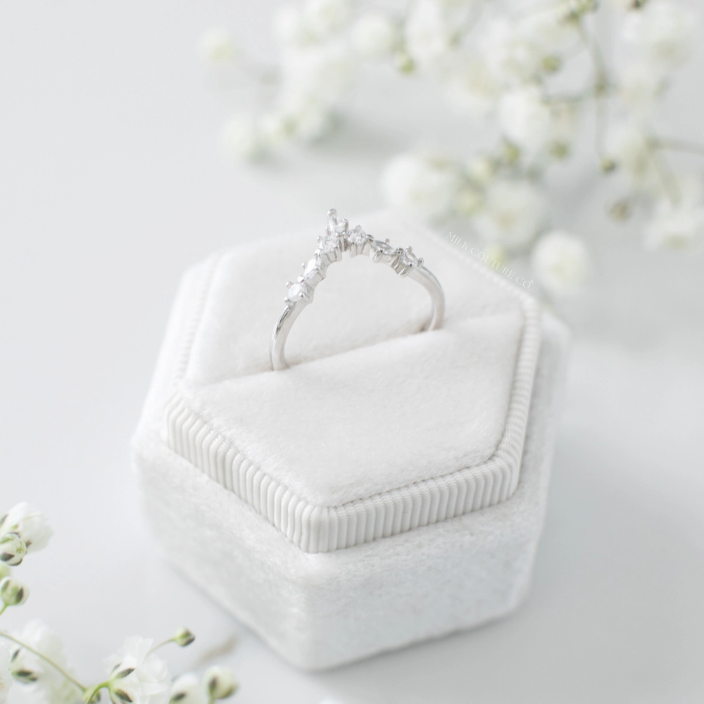 The Princess Crown Stacking Ring