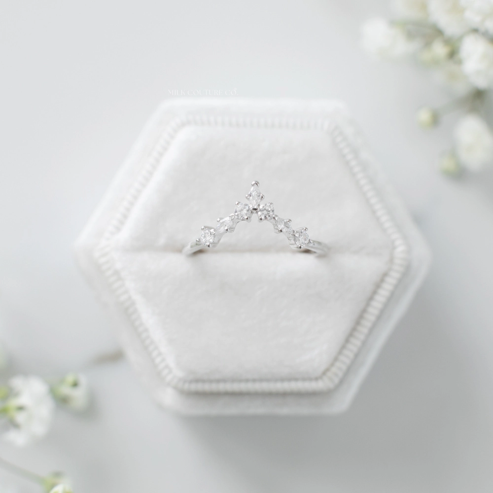 The Princess Crown Stacking Ring