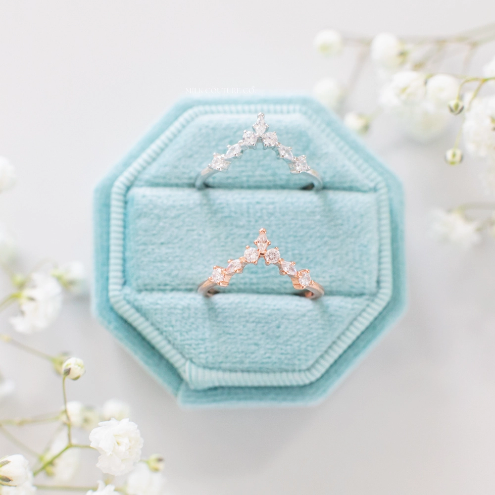 The Princess Crown Stacking Ring