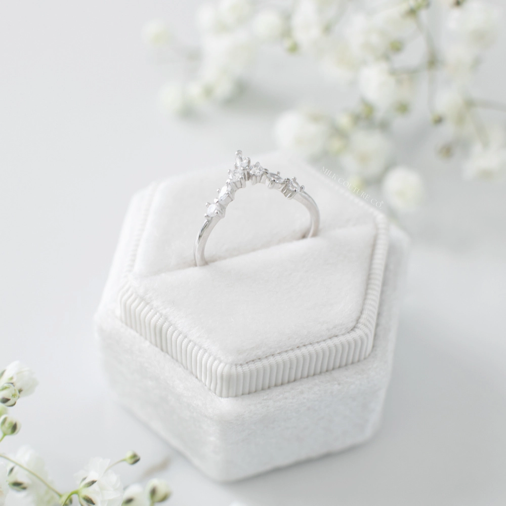 The Princess Crown Stacking Ring