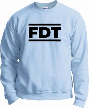 ThisWear FDT F Donald President Long Sleeve Crewneck Sweatshirt