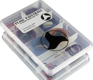 Tippmann A5 / X7 Classic 5X Color Coded Paintball o-Ring Rebuild kit by Flasc Paintball