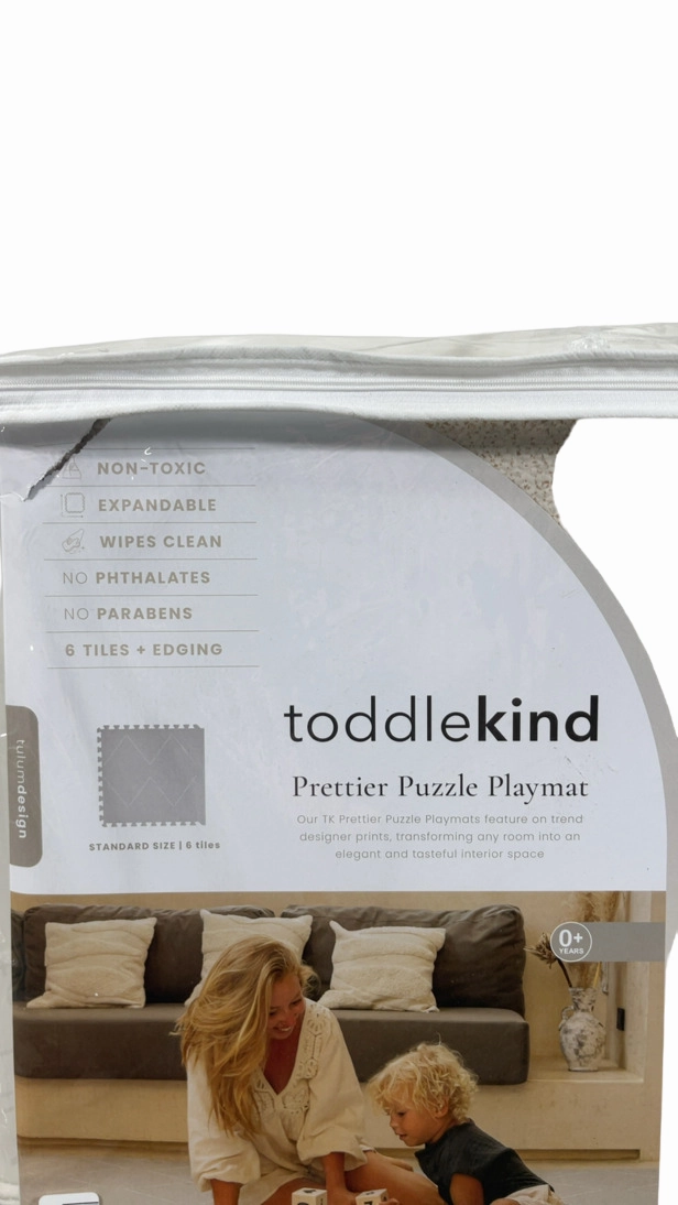 Toddlekind Prettier Puzzle Playmat Standard, Bone, Tulum