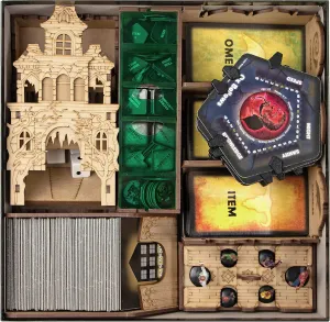 TowerRex Organizer for Betrayal at House on The Hill 2nd Ed Board Game, Widow's Walk Expansion, Storage Insert, Accessories Upgrade