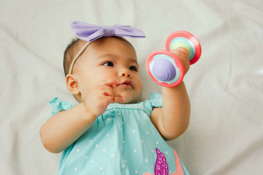 ToyLab Mini Dumbbell Teether