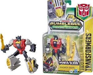 TRANSFORMERS Bumblebee Cyberverse Adventures Dinobots Unite Action Attackers Warrior Dinobot Snarl Action Figure, 13.5 cm
