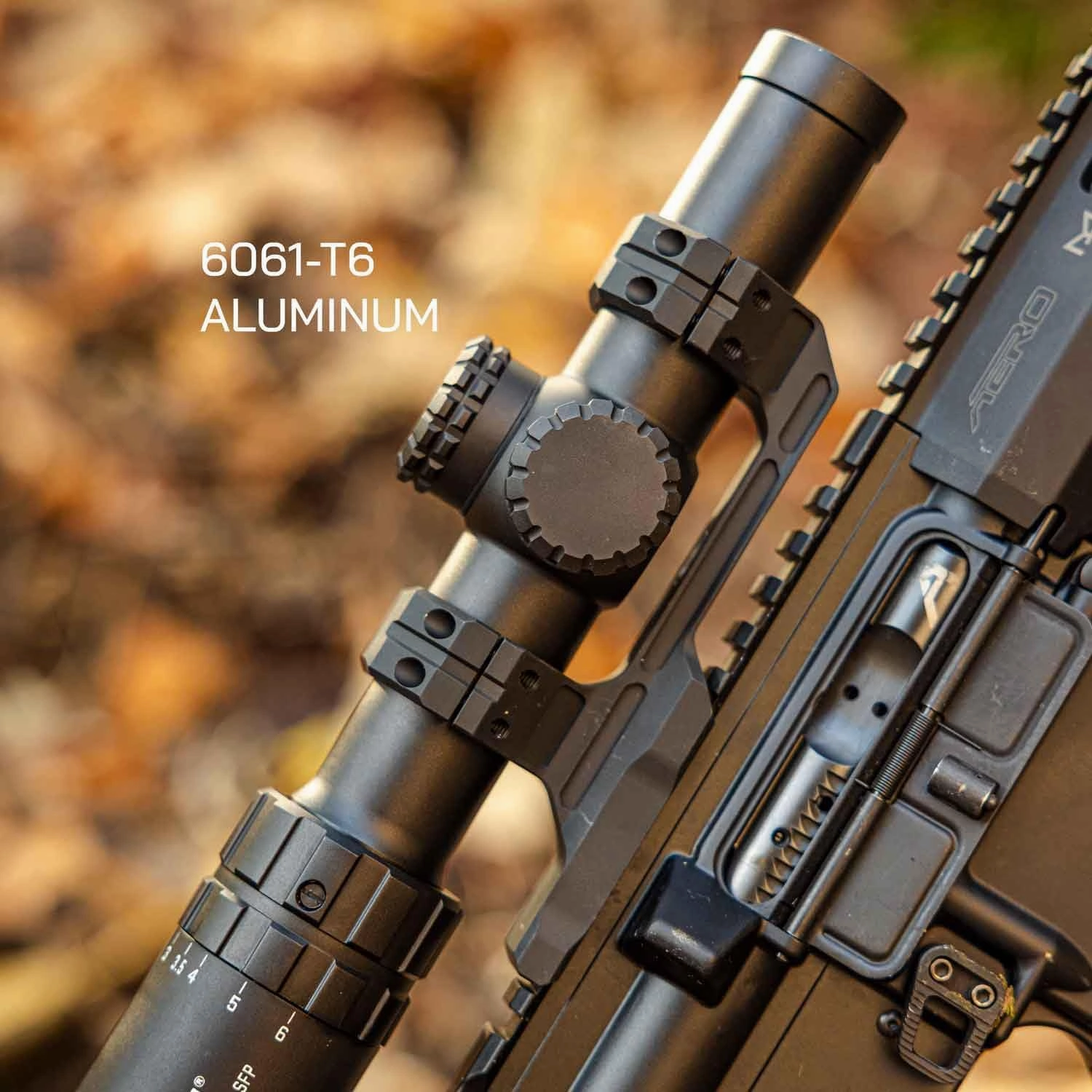 Triton Match Precision Rifle Scope Mounts - 6061-T6 Aluminum - Offset Cantilever or Inline in 1" or 30mm Configurations