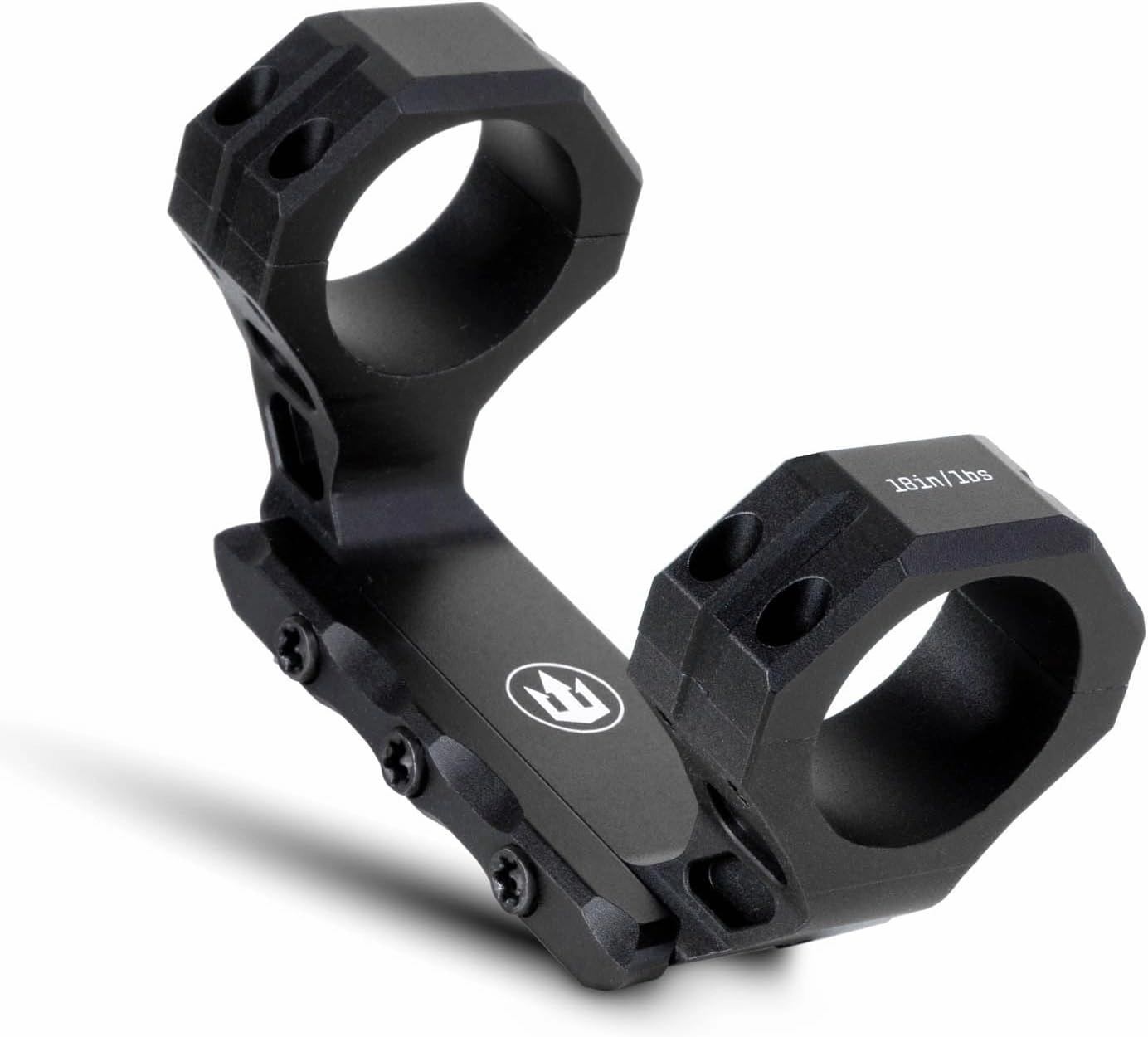 Triton Match Precision Rifle Scope Mounts - 6061-T6 Aluminum - Offset Cantilever or Inline in 1" or 30mm Configurations