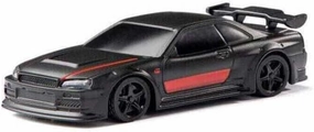 Turbo Racing 1:76 Scale Sport RC Car with Full Proportional RTR 2.4GHZ Remote Control with 2 Replaceable Body Shell (C74 Black)