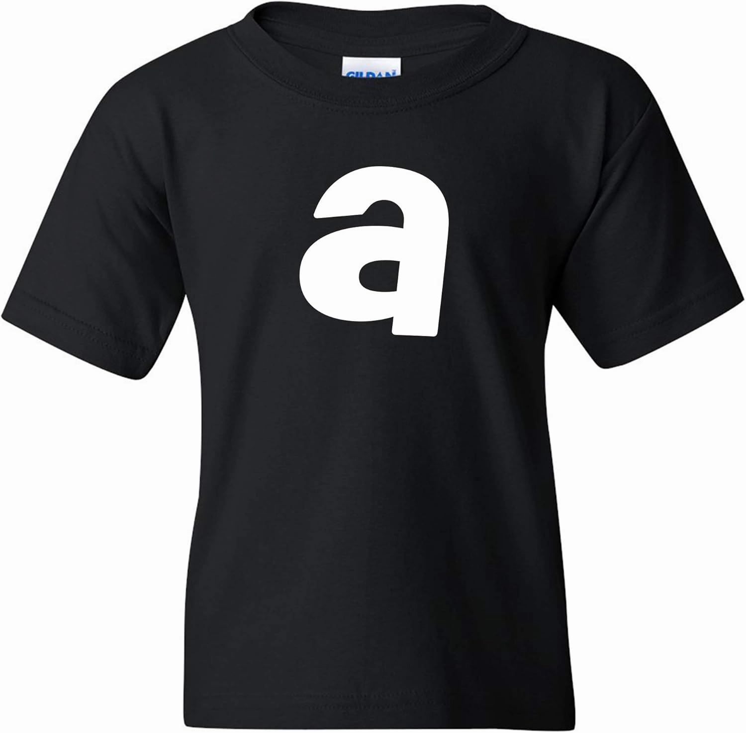 UGP Campus Apparel Lowercase Kids Alphabet Letter Initials Youth T Shirt