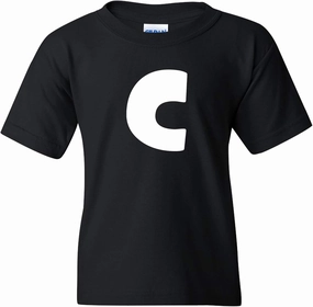 UGP Campus Apparel Lowercase Kids Alphabet Letter Initials Youth T Shirt