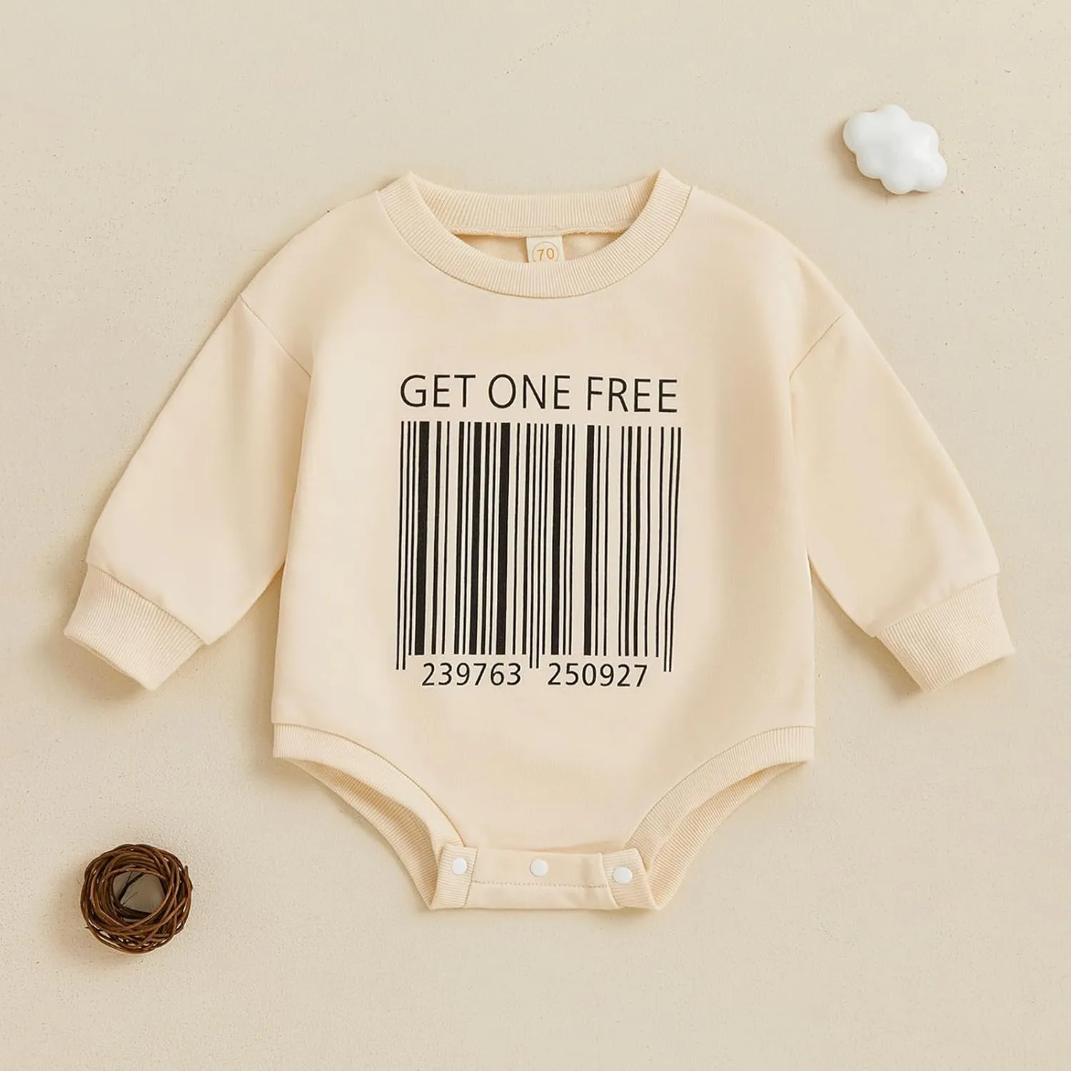 Unisex Infant Baby Twins Clothes 2Pcs Funny Letter Romper Bodysuit Shirts Twins Baby Gifts Boys Girls