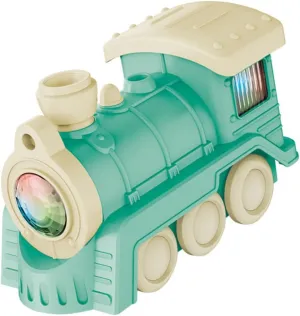 Vaguelly Cartoon Electric Train Toy Spray Function Humidifier Design for Boy Girl Safe Toy for Boys and Girls Fun and Educational Vehicle Model Parent-boy Girl Activity