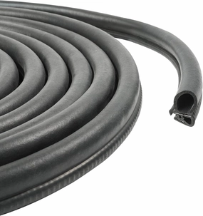 VAGURFO Rubber Edge Trim,Car Weather Striping,Door Rubber Seal Strip Trim Seal,Automotive Weather Stripping Edge Guard for Cars, Boats, RVs, Trucks, and Home Applications (20 FT)