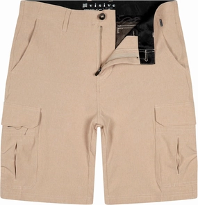 Visive Premium Hybrid Shorts Men Quick Dry Golf Stretch Board Shorts Swim Trunks Summer Big Men