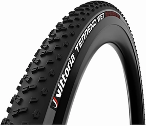 Vittoria Terreno Bike Tires for Gravel and Wet Terrain Conditions - Cyclocross Terreno Wet G2.0 Tubeless TNT MTB Tire (700x38c)