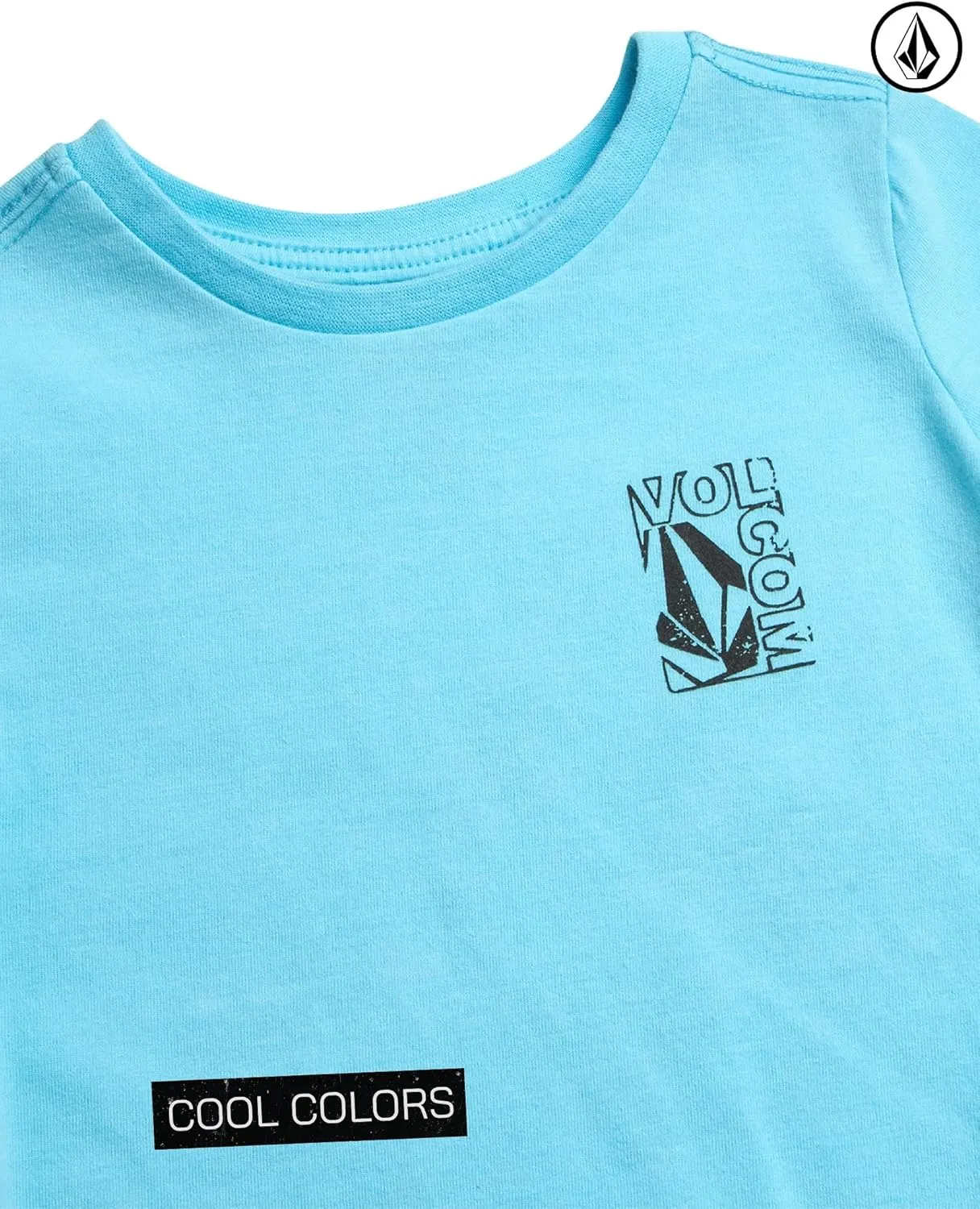 Volcom Boys Rash Guard Set - 2 Piece Short Sleeve T-Shirt and Board Shorts for Infant Toddler and Little Boys (Sizes: 2T-7)