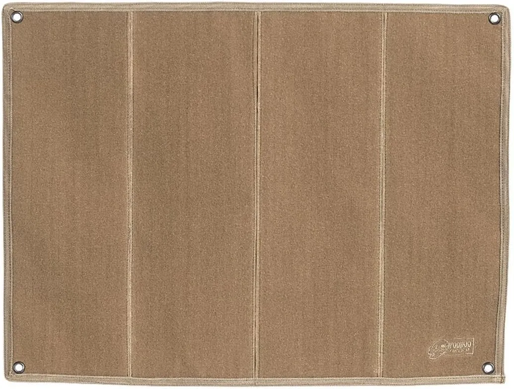 VooDoo Tactical 07-0068007000 Morale Patch Board with Brush Fabric, Coyote