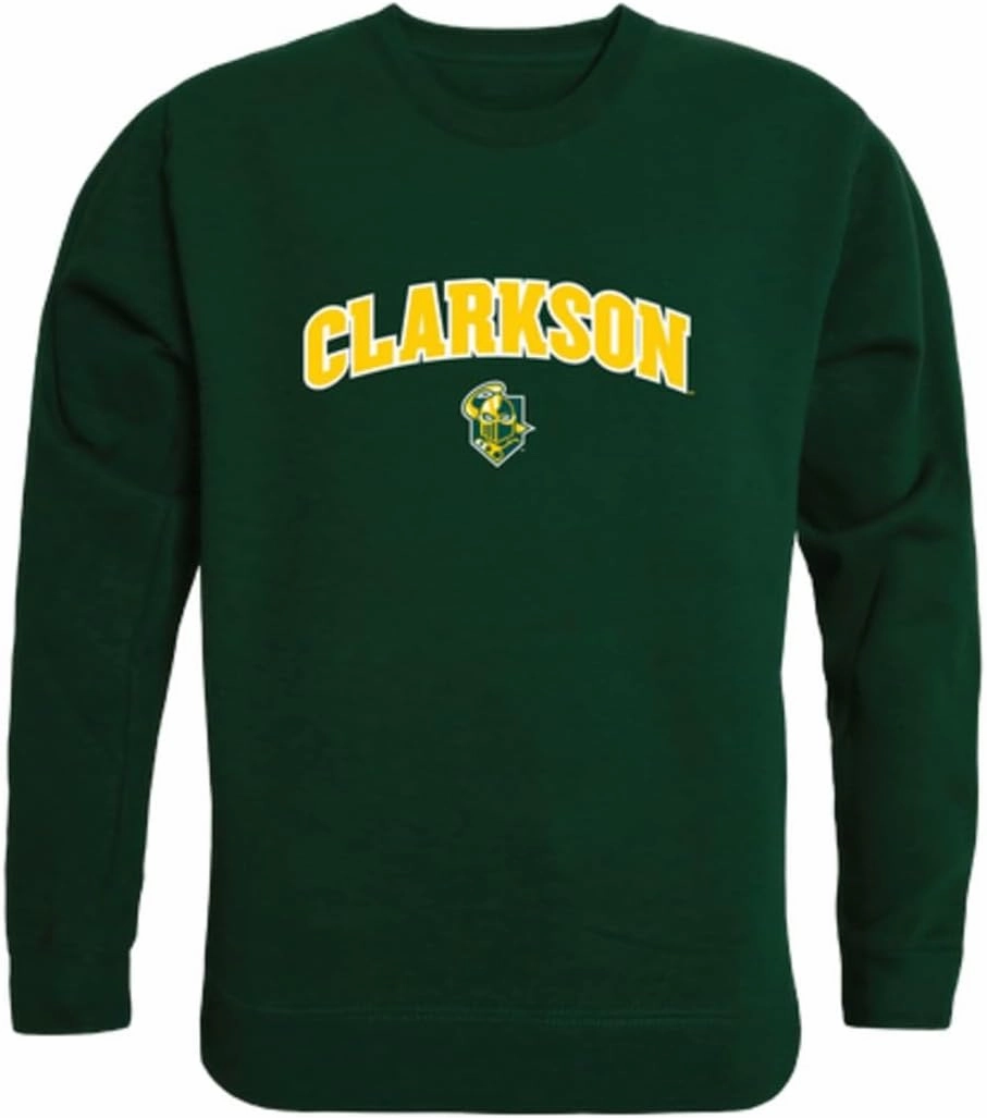 W Republic Clarkson Golden Knights Campus Crewneck Sweatshirt Forest Small