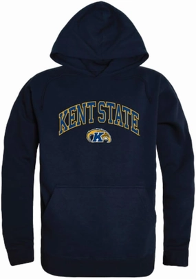 W Republic Kent State University The Golden Eagles Campus Fleece Hoodie Sweatshirts Navy XX-Large