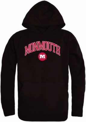 W Republic Monmouth College Fighting Scots Campus Fleece Hoodie Sweatshirts Black XX-Large