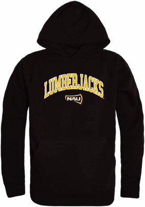 W Republic NAU Northern Arizona University Lumberjacks Campus Hoodie Sweatshirts - Black_2, XX-Large