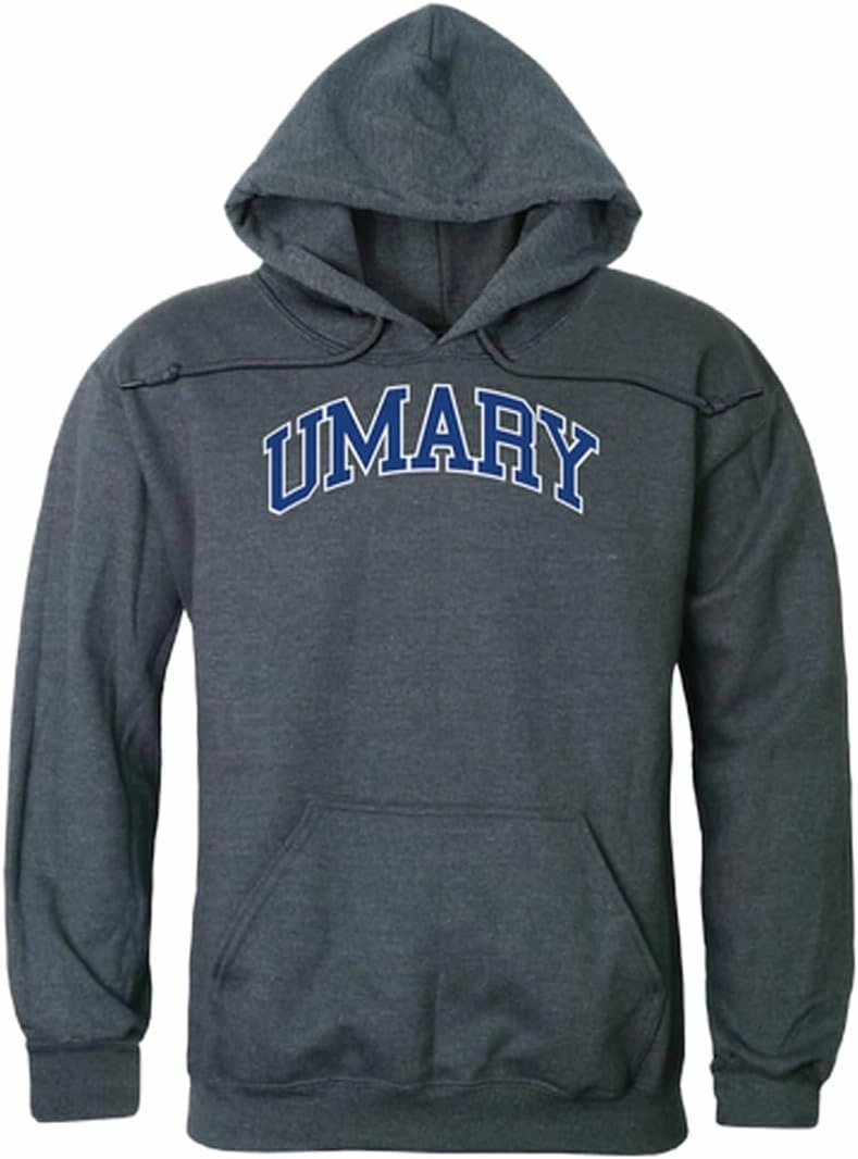 W Republic UMary Marauders Campus Hoodie Sweatshirts - Heather Charcoal, X-Large