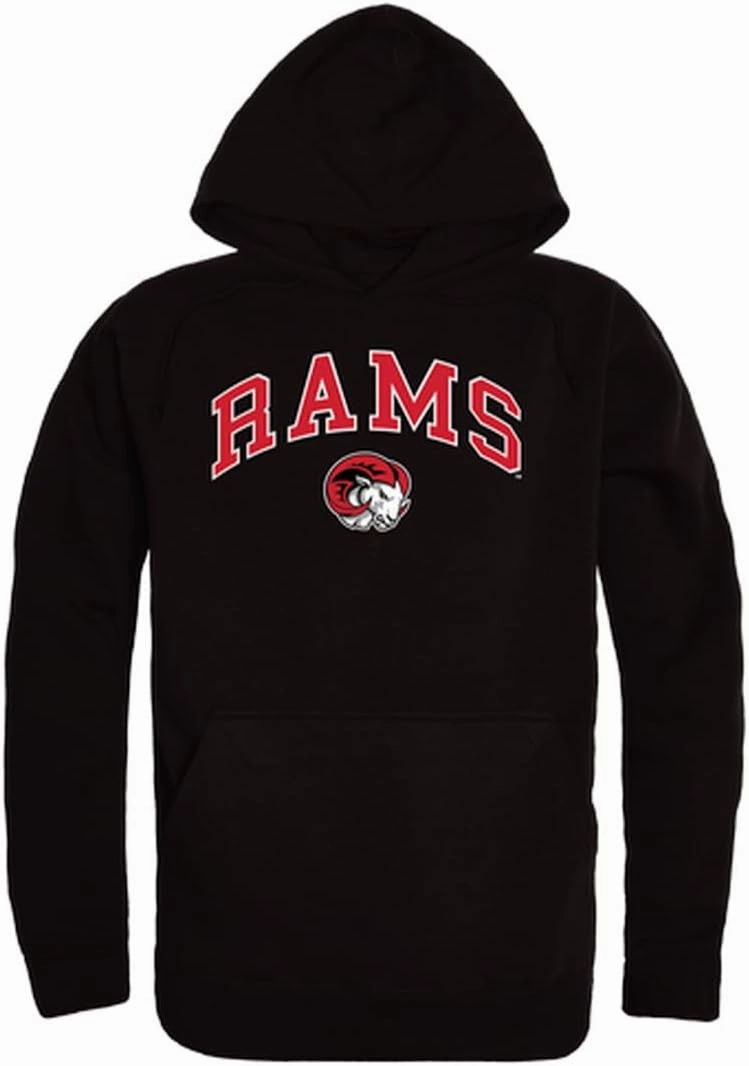 W Republic Winston-Salem State Rams Campus Hoodie Sweatshirts - Black, Large