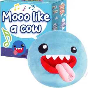 Wacky Pass - Toss, Dance & Do Funny Things | 47 Activities   8 Music Tracks | Big Size | Outdoor/Indoor Fun Game | Gift Toy for Kids | for Ages 3, 4, 5, 6, 7, 8 ,9,10 Year Old Girls & Boys (Blue)