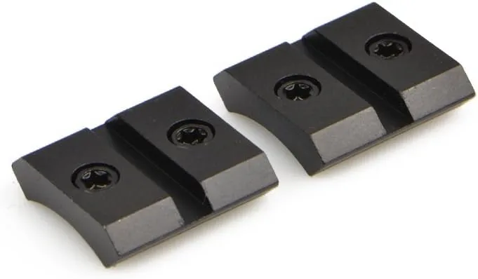 WARNE M864/864M Marlin Levered Maxima Bases, Two Piece Base Set, 8-40 Screws, Fits Henry Lever Guns, Marlin and Glenfield Guns, Matte