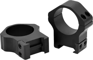 Warne PA Rifle Ring, Matte Black, 34mm Low, 520M