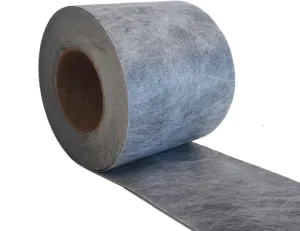 Waterproof Membrane, Shower Membrane, Polyethylene, 10 mil, Large Covering Area for Wall or Floor Tile Underlayment in Bathroom, Sauna, Steam Room, Gray (5IN×100ft)