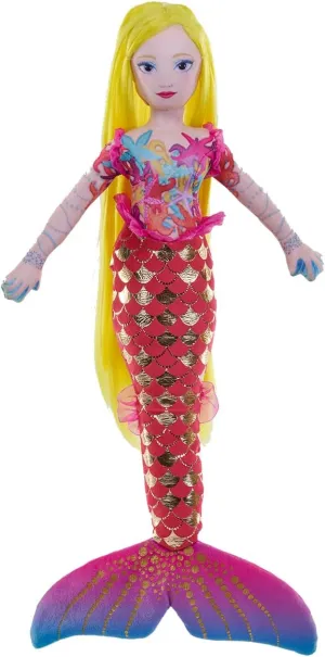 Wild Republic Mysteries of Atlantis, Mermaid Astra, Stuffed Toy, 20 inches, Gift for Kids, Plush Toy, Doll, Fill is Spun Recycled Water Bottles