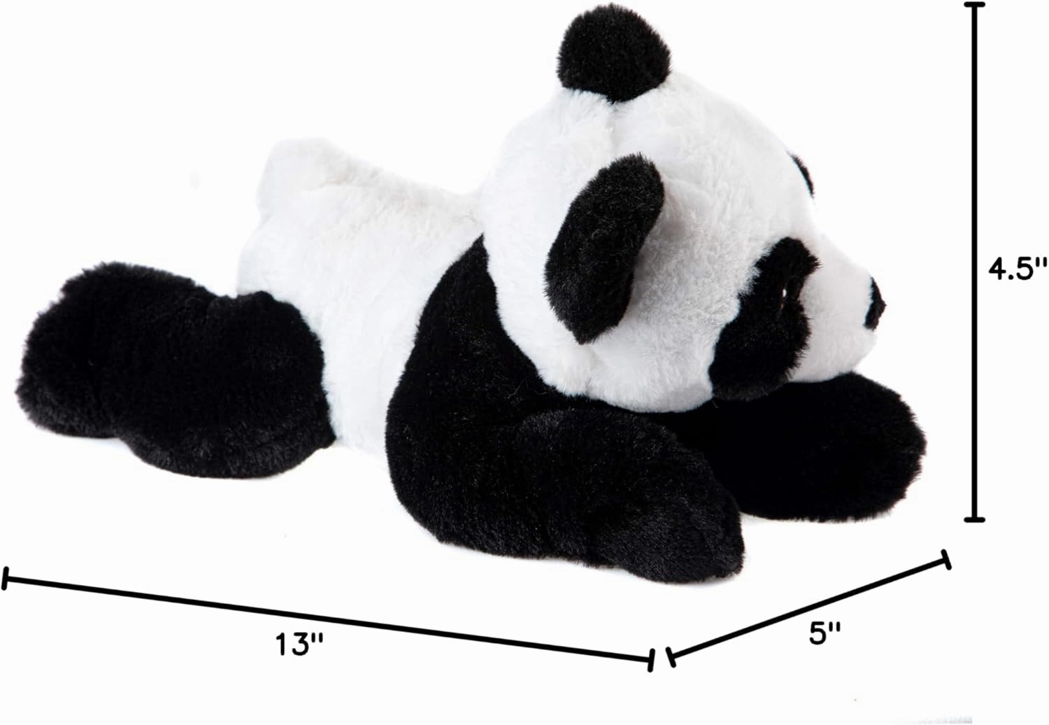 Wild Republic EcoKins Panda Stuffed Animal 12 inch, Eco Friendly Gifts for Kids, Plush Toy, Handcrafted Using 16 Recycled Plastic Water Bottles