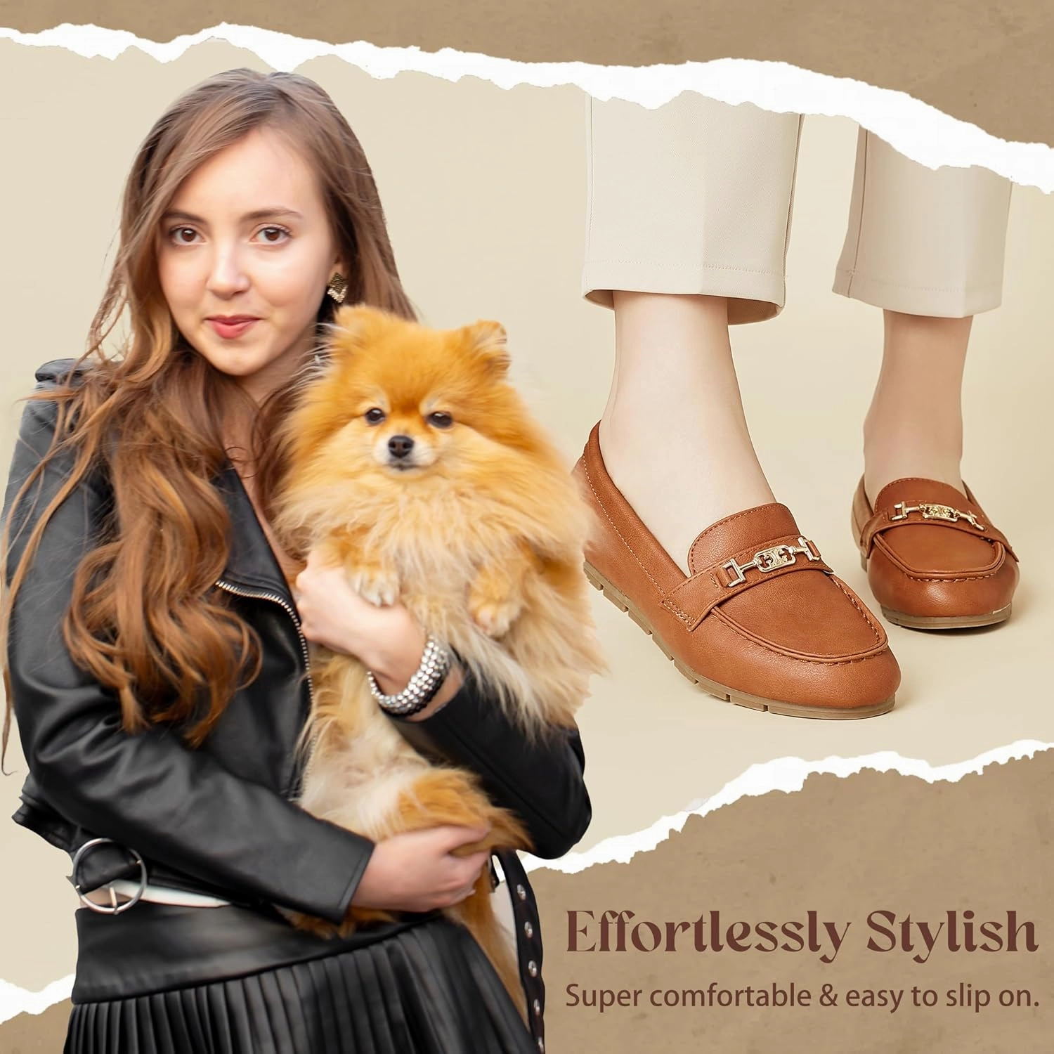 Women’s Loafer Casual On Flat Shoes Classy and Comfortable