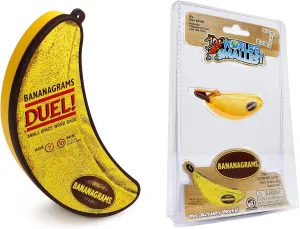 World's Smallest BANANAGRAMS & Duel BANANAGRAMS Bundle.