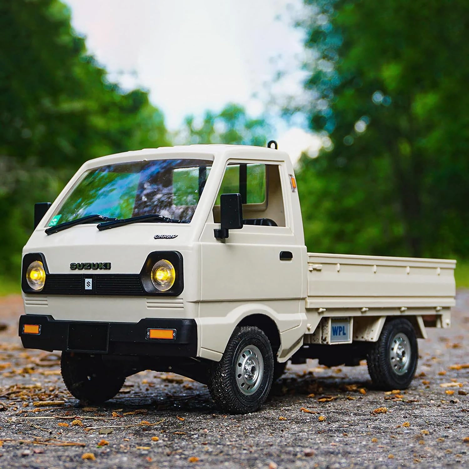 WPL D14 RC Drift Car 1/10 4WD Off Road Truck 2.4 GHz Remote Control 4x4 Kei Truck with 280 Motor, Proportional Throttle & Steering, Hobby Grade Vehicle RTR for Adults