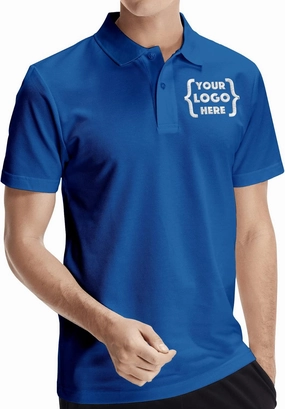 Xiovio Customize® Custom Men's Polo Shirts Golf Jersey Tees | Front·Back Print, Embroidery Personalized with Text & Logo