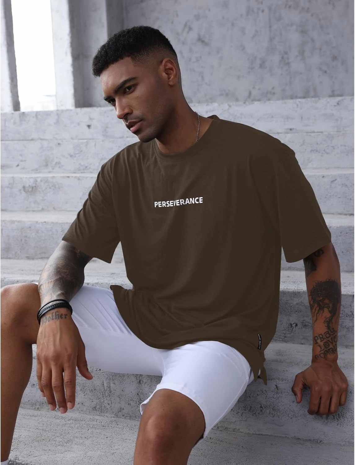 YawYews Men’s Fashion Athletic T-Shirts Short Sleeve Casual Tee Plain Loose Workout Gym Streetwear Shirts