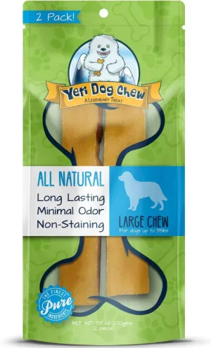 Yeti Dog Chew - Large 2-Pack, 3.5 Ounces Each (7.0 Ounces Total)......