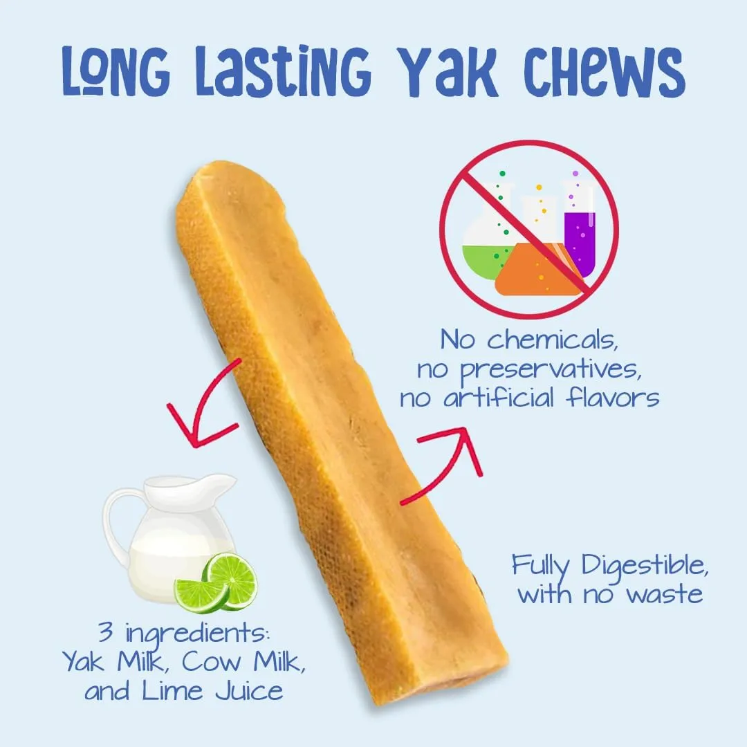 Yeti Dog Chew - Large 2-Pack, 3.5 Ounces Each (7.0 Ounces Total)......