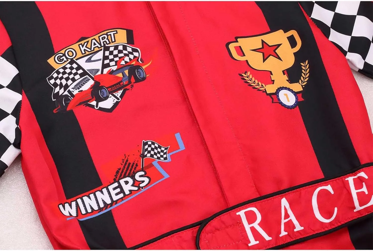 yolsun Race Car Driver Costume Boys, Cars Costume for Toddler Boys, Toddler Race Car Driver Costume