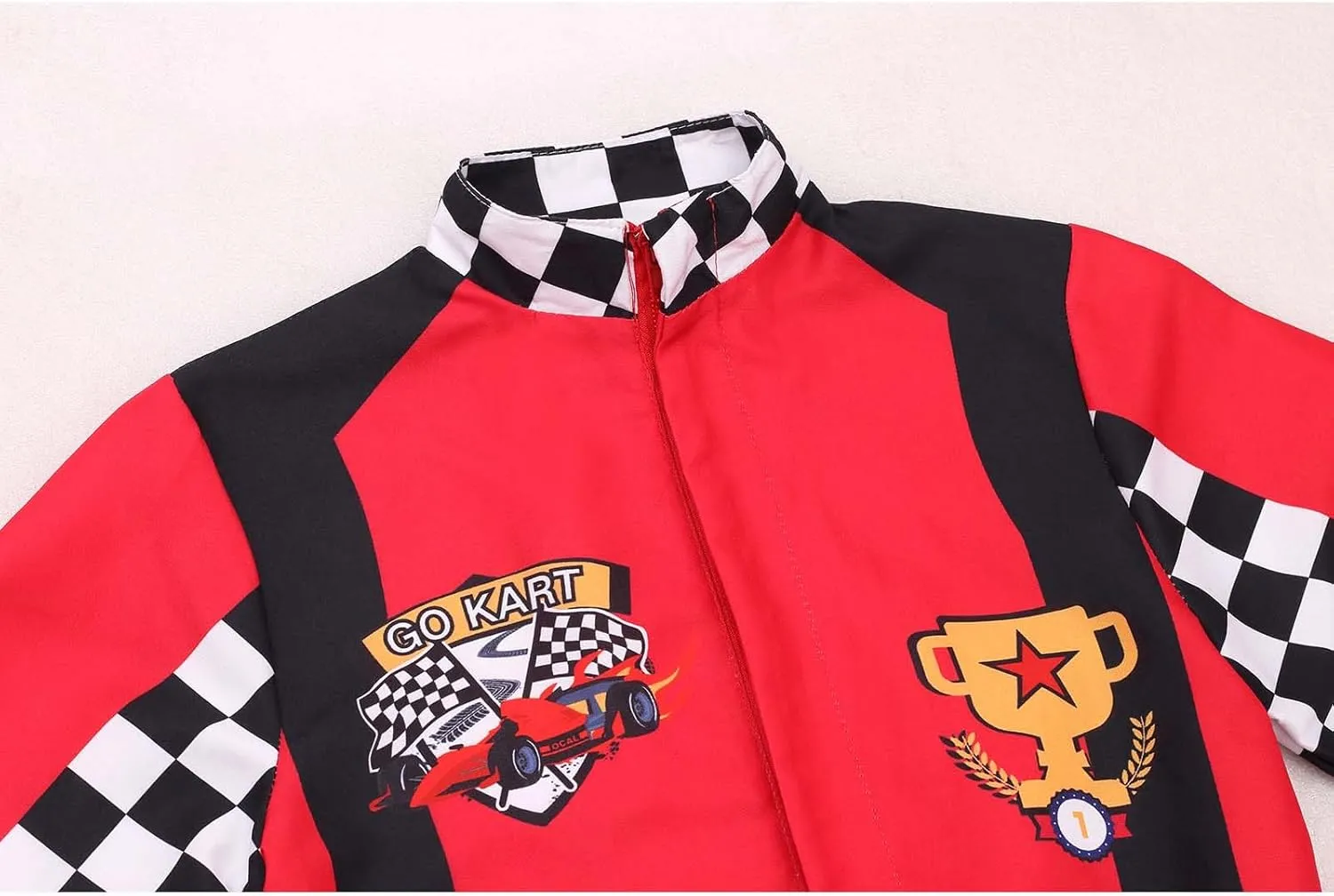 yolsun Race Car Driver Costume Boys, Cars Costume for Toddler Boys, Toddler Race Car Driver Costume