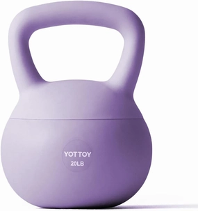 YOTTOY Soft Kettlebell,Kettlebell Anti-Slip Grip Weight for Home Workouts, Kettlebells Set Strength and Safety Guaranteed