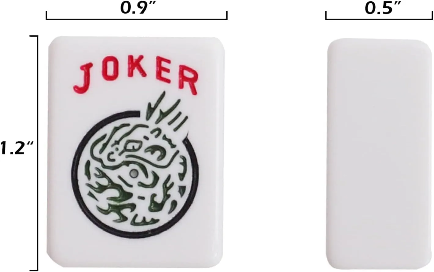 ZGME American Mahjong Set,166 Premium White Tiles with Soft Bag and Accessories,4 All-in-One Mahjong Racks with Pushers,Complete Western Mah Jongg,Mah-Jongg,Ma Jong Set