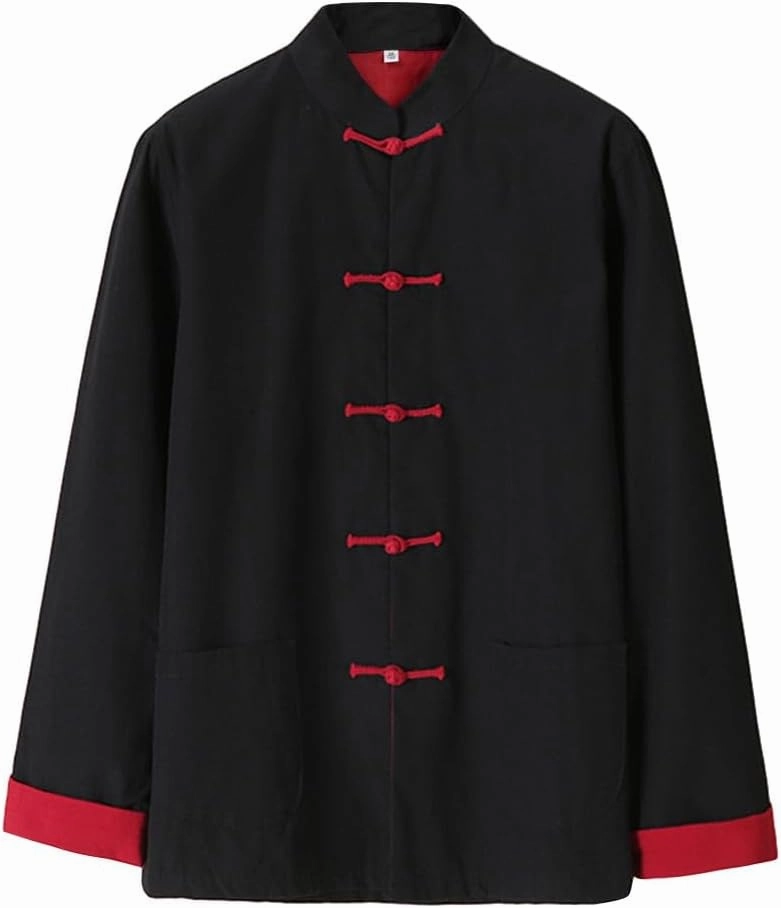 ZooBoo Chinese Cotton Men's Tang Suits Kungfu Coats Lay Jackets