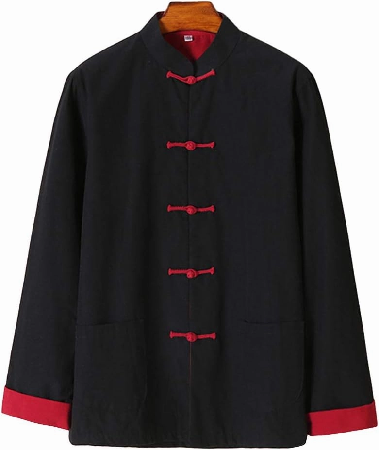 ZooBoo Chinese Cotton Men's Tang Suits Kungfu Coats Lay Jackets